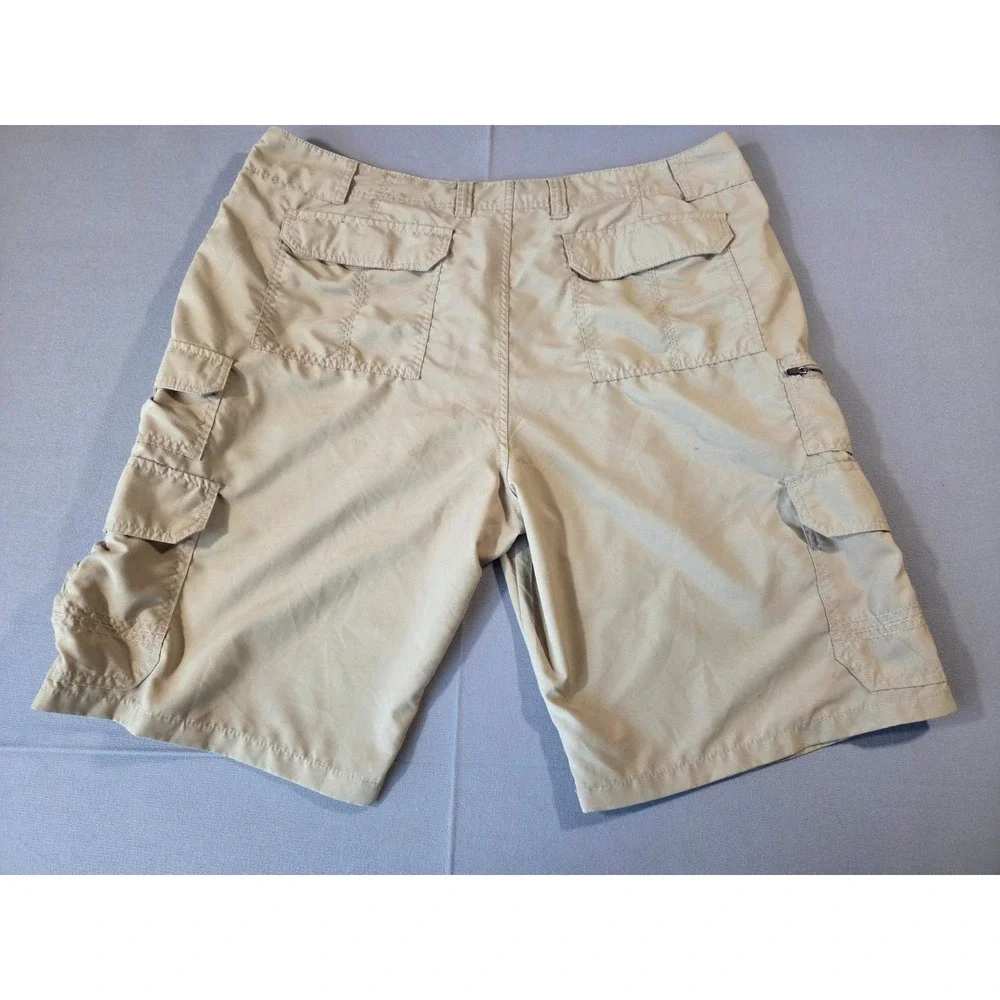 Denali Shorts Mens 40 Khaki Cargo Utility Outdoor Hiking Tactical Performance